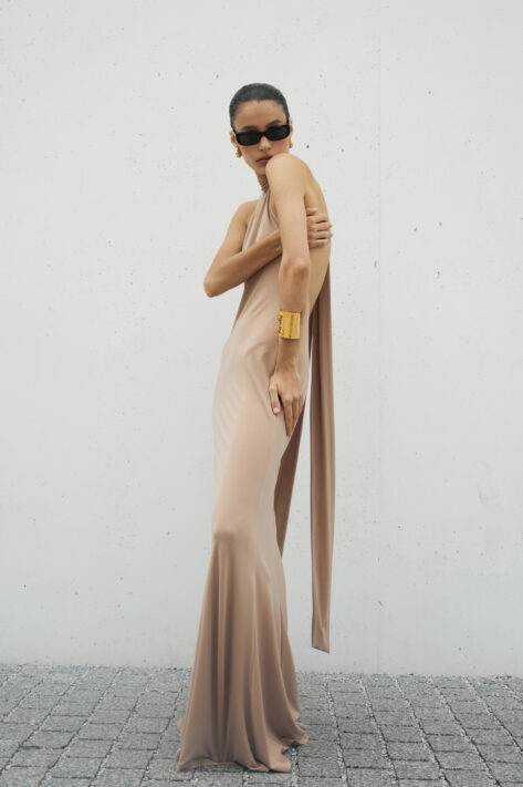 Sukienka Delos Beige