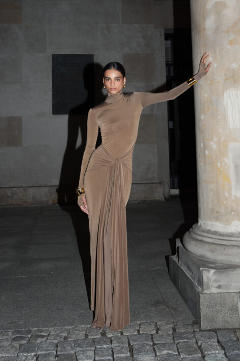 Sukienka Cannes Brown