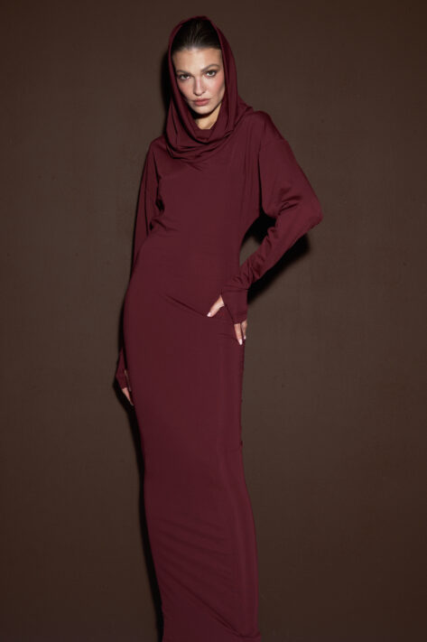 Sukienka Sydney Bordeaux