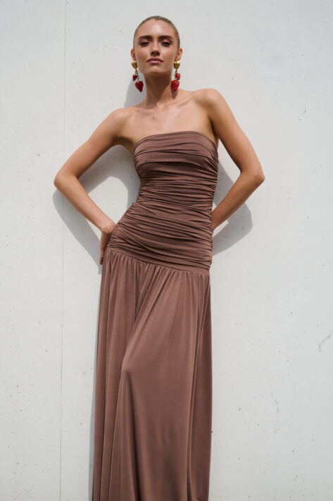 Sukienka Sicilia Brown