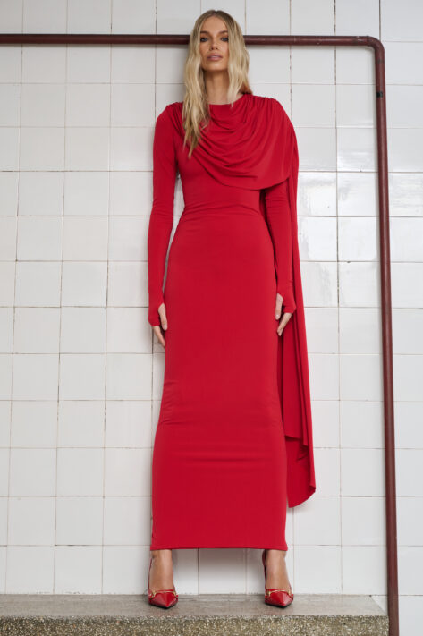Sukienka Lindos Long Red