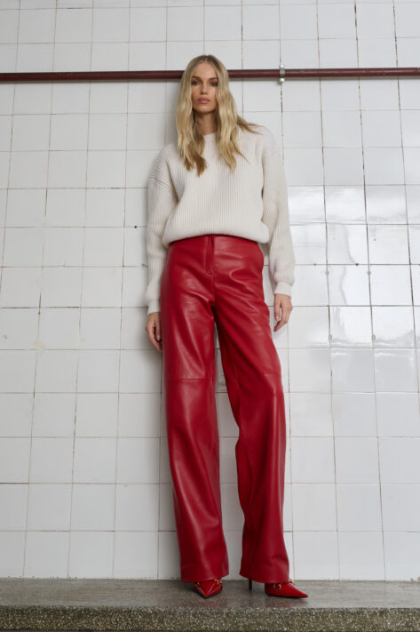 Spodnie Stockholm Red